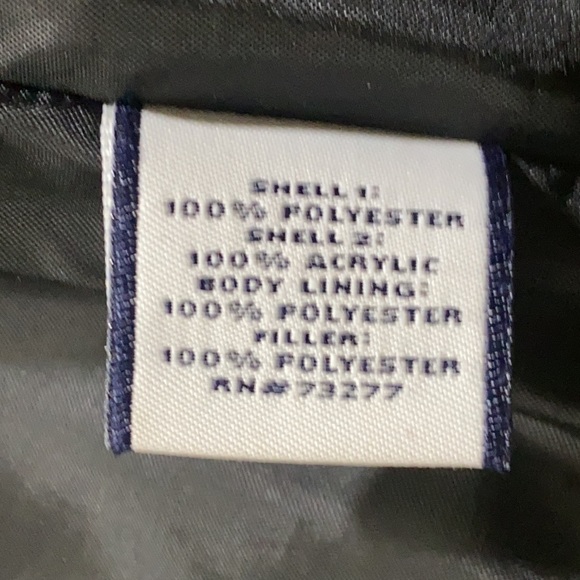 Vintage Black Fila Zip Up Puffer Vest Medium - Picture 6 of 9